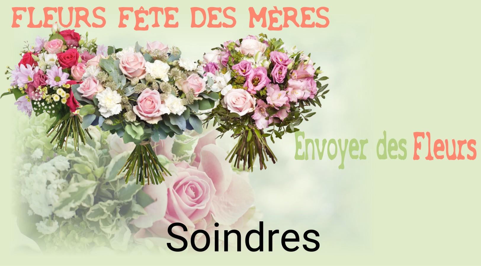 Bouquet de Fête des Mères livré à Soindres